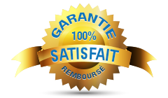 Garantie 100% satisfait ou remboursé